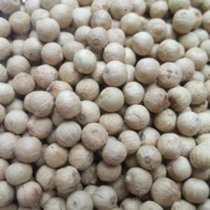 Certified Organic Sri Lankan White Pepper (Un-bleached Peppercorns)